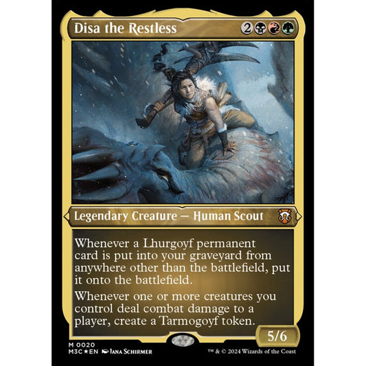 Disa the Restless, 20, mythic, Magic: The Gathering, Modern Horizons 3