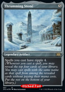 Thrumming Stone - Double Masters 2022: Extras (Rare) [X2X2-567]