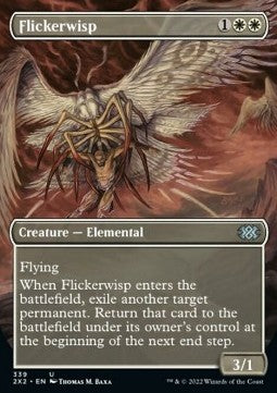 Flickerwisp - Double Masters 2022: Extras (Uncommon) [X2X2-339]