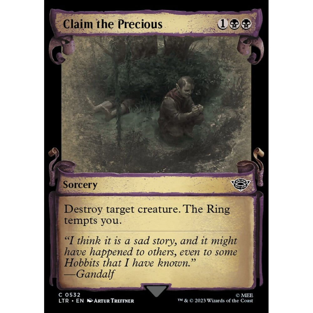 Claim the Precious, common, 532, Magic the Gathering, The Lord of the Rings: Tales of Middle-earth