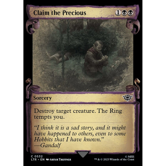 Claim the Precious, common, 532, Magic the Gathering, The Lord of the Rings: Tales of Middle-earth