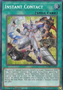Instant Contact - Power of the Elements (Secret Rare) [POTE-052]