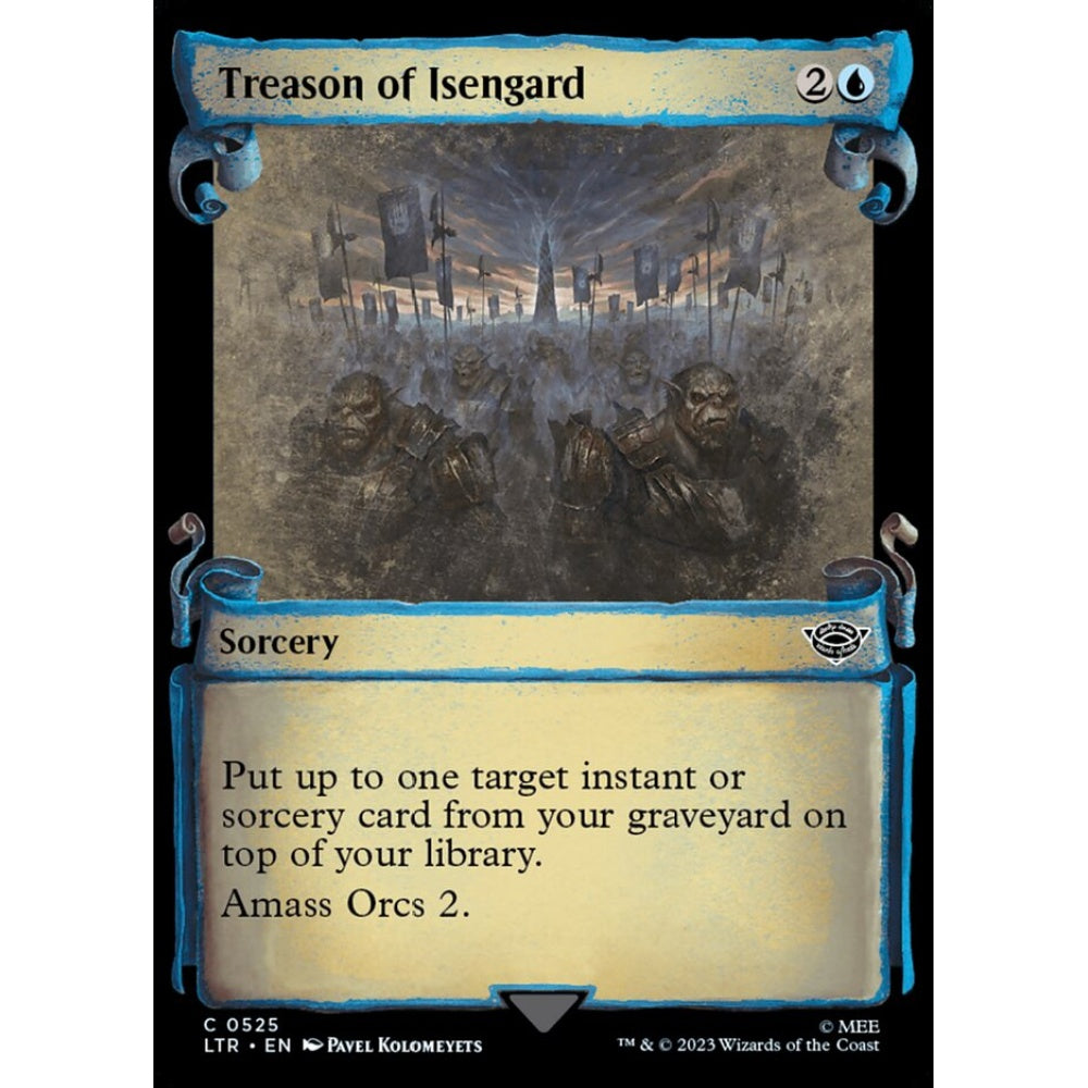 Treason of Isengard, common, 525, Magic the Gathering, The Lord of the Rings: Tales of Middle-earth