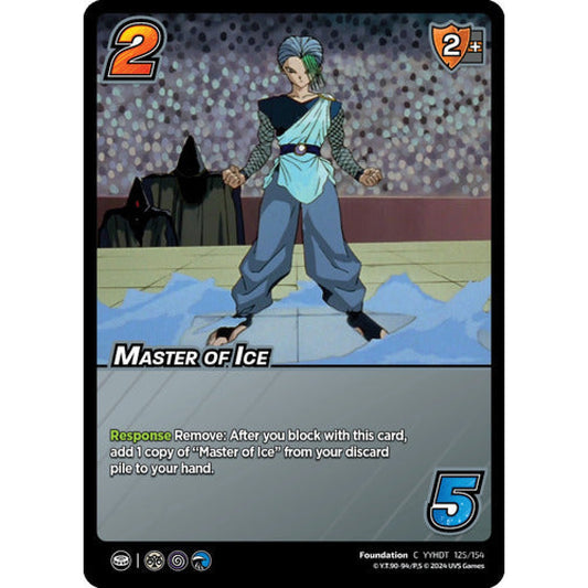 Master of Ice, 125/154, C, UniVersus, Yu Yu Hakusho: Dark Tournament