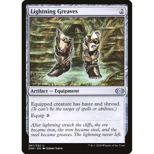 Lightning Greaves uncommon 267 Magic the Gathering Double Masters