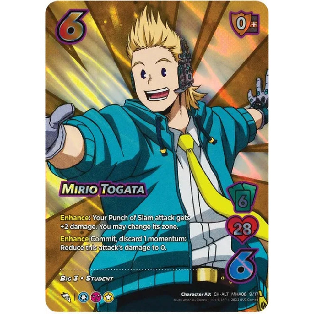Mirio Togata, 9/17, CH-ALT, UniVersus, MHA06 Jet Burn