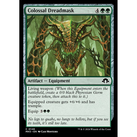 Colossal Dreadmask, 148, common, Magic: The Gathering, Modern Horizons 3