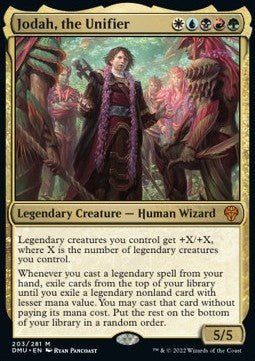 Jodah, the Unifier - Dominaria United (Mythic) [DMU-203]