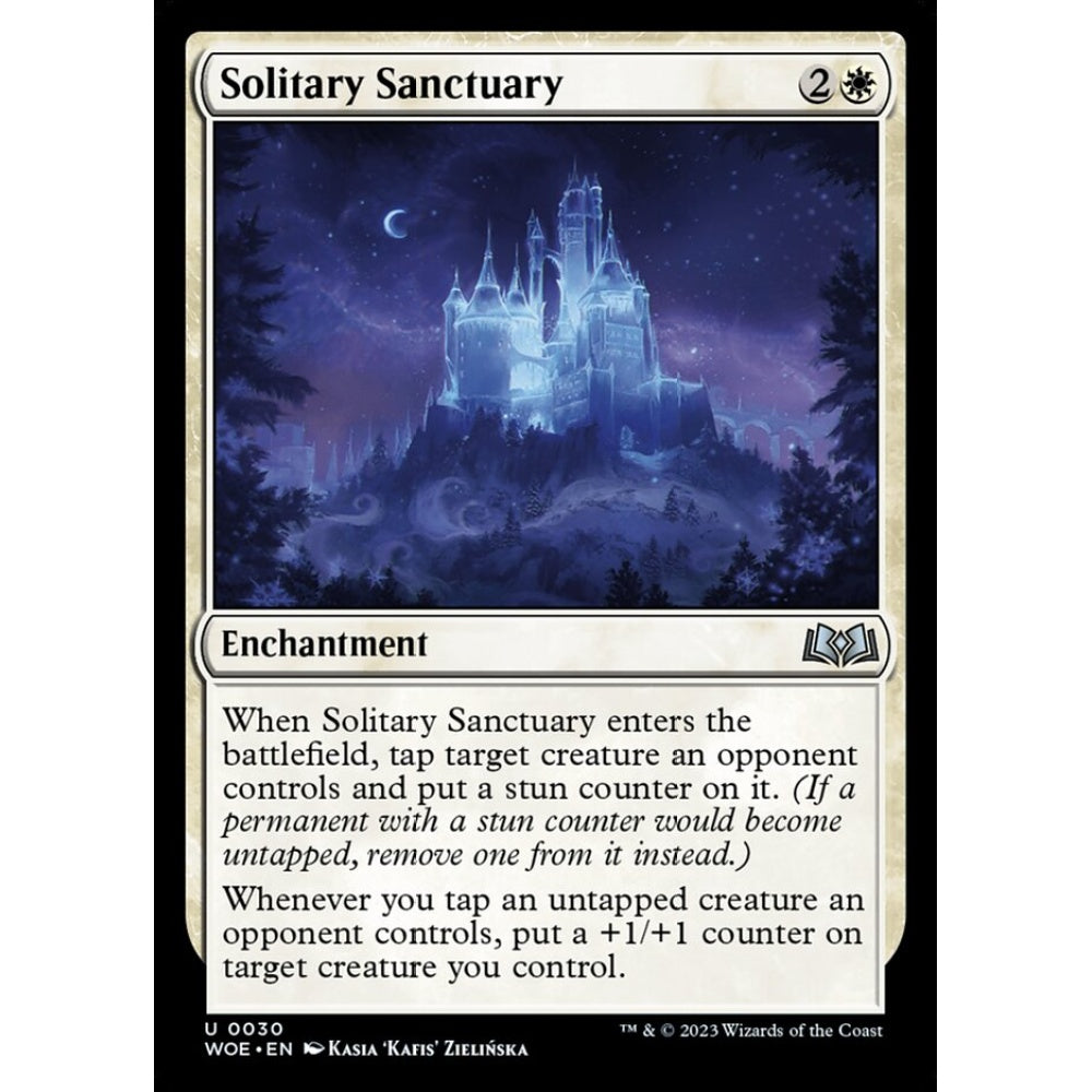 Solitary Sanctuary, uncommon, 30, Magic the Gathering, Wilds of Eldraine
