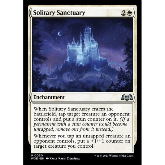 Solitary Sanctuary, uncommon, 30, Magic the Gathering, Wilds of Eldraine