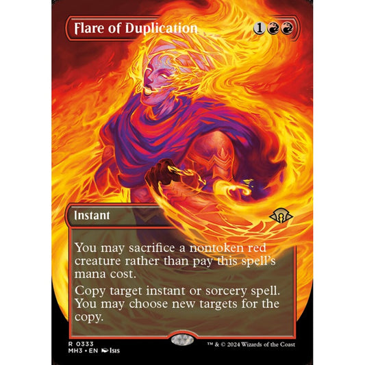 Flare of Duplication, 333, rare, Magic: The Gathering, Modern Horizons 3