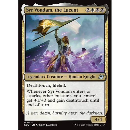 Syr Vondam, the Lucent uncommon 232 Magic the Gathering Edge of Eternities
