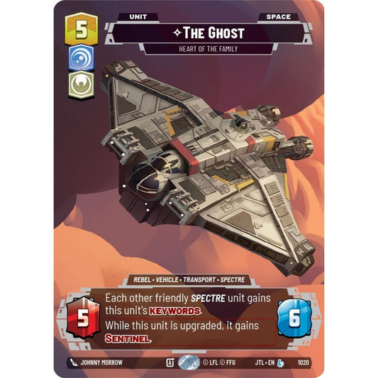 The Ghost, L, JTL 1020) Prestige, Star Wars Unlimited