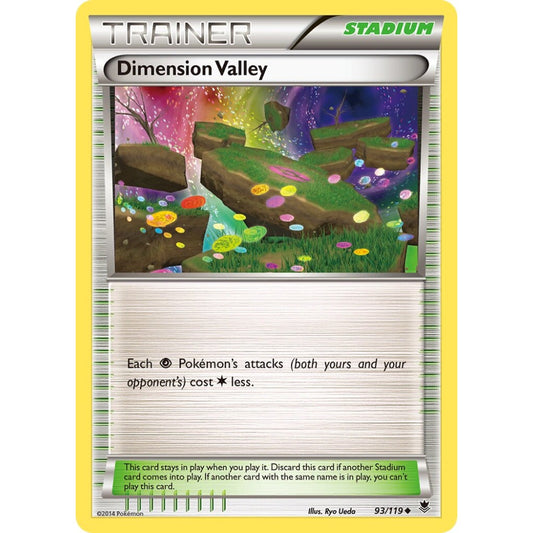 Dimension Valley Uncommon 93/119 Pokemon Card Game Phantom Forces