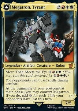 Megatron, Tyrant // Megatron, Destructive Force (V.1)