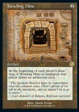 Howling Mine (V.2) - Retro Frame Artifacts (Rare) [BRR-83]