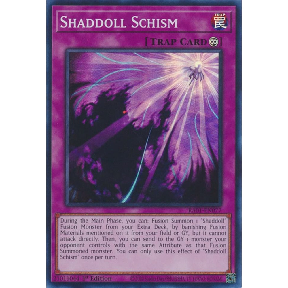 Shaddoll Schism RA01-EN077 Super Yu-Gi-Oh 25th Anniversary Rarity Collection