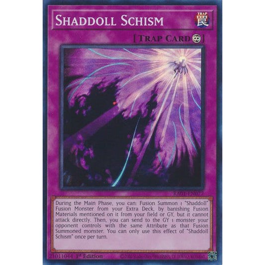 Shaddoll Schism RA01-EN077 Super Yu-Gi-Oh 25th Anniversary Rarity Collection