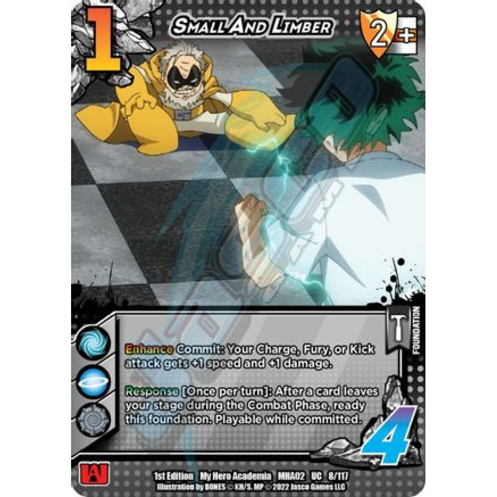 Small And Limber, 8/117, UC, UniVersus, MHA02 Crimson Rampage
