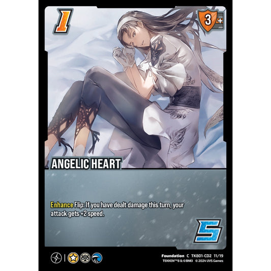 Angelic Heart, 11/19, TK801-CD2, Universus, TEKKEN 8 Clash Decks, Foundation, C