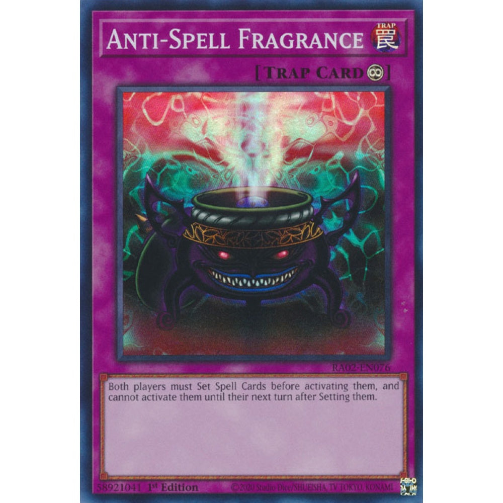 Anti-Spell Fragrance RA02-EN076 Super Super Rare Yu-Gi-Oh 25th Anniversary Rarity Collection II in Art