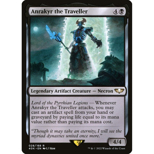 Anrakyr the Traveller rare 28 Magic the Gathering Warhammer 40,000 Commander