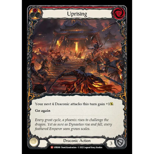 Uprising UPR088 Majestic Flesh & Blood Trading Card Game Uprising in Regular Art