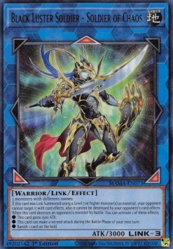 Black Luster Soldier - Soldier of Chaos (V.1 - Ultra Rare) - Magnificent Mavens (Ultra Rare) [MAMA-073]