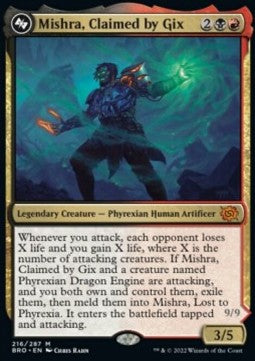 Mishra, Claimed by Gix // Mishra, Lost to Phyrexia