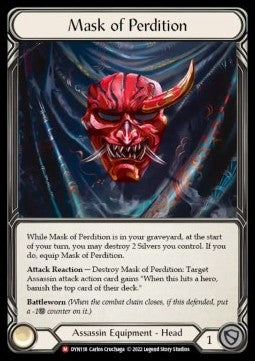 Mask of Perdition (Regular) - Dynasty (Majestic) [DYN-118]