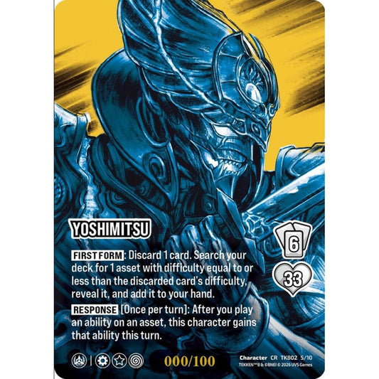 Yoshimitsu 5/10 TK802 Universus Tekken 8 Character CHROME