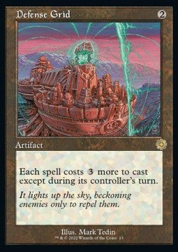 Defense Grid (V.1) - Retro Frame Artifacts (Rare) [BRR-13]