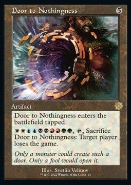 Door to Nothingness (V.1) - Retro Frame Artifacts (Rare) [BRR-14]