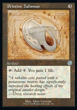 Pristine Talisman (V.2) - Retro Frame Artifacts (Uncommon) [BRR-106]