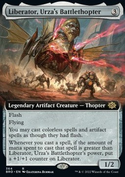 Liberator, Urza's Battlethopter - The Brothers' War: Extras (Rare) [XBRO-364]