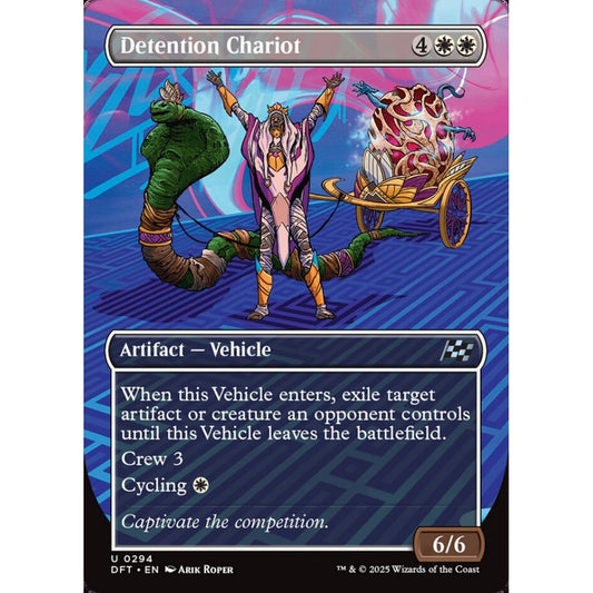 Detention Chariot, 294, uncommon, Magic: The Gathering, Aetherdrift