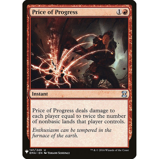Price of Progress uncommon EMA-141 Magic the Gathering The List