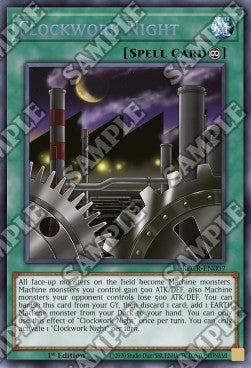 Clockwork Night - Battles of Legend: Crystal Revenge (Secret Rare) [BLCR-007]