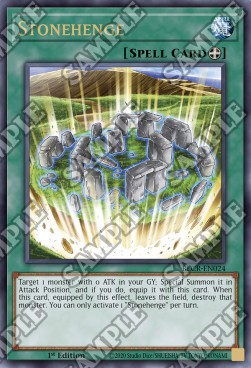 Stonehenge - Battles of Legend: Crystal Revenge (Ultra Rare) [BLCR-024]
