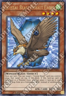 Crystal Beast Cobalt Eagle - Battles of Legend: Crystal Revenge (Ultra Rare) [BLCR-052]