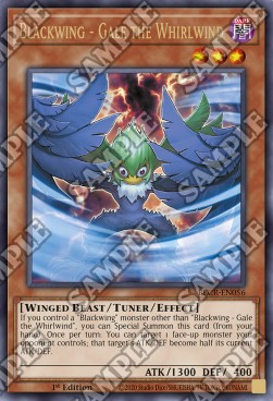 Blackwing - Gale the Whirlwind - Battles of Legend: Crystal Revenge (Ultra Rare) [BLCR-056]