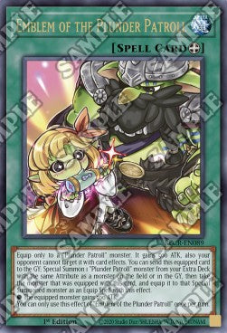 Emblem of the Plunder Patroll - Battles of Legend: Crystal Revenge (Ultra Rare) [BLCR-089]