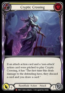 Cryptic Crossing (Rainbow Foil) - Dynasty (Majestic) [DYN-173]