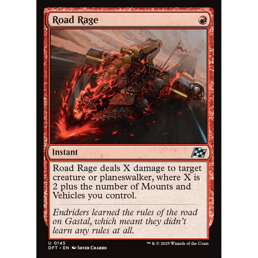 Road Rage, 145, uncommon, Magic: The Gathering, Aetherdrift