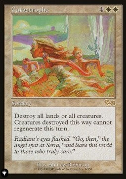 Catastrophe - The List (Rare) [ZNL-6]