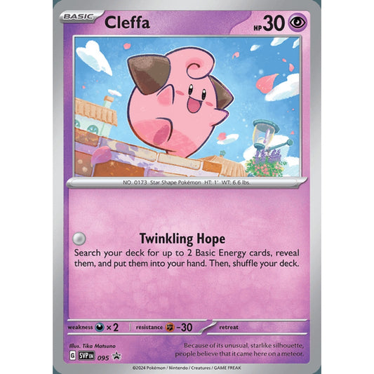 Cleffa Black Star Promo 95 Pokemon Card Game Scarlet & Violet Promos