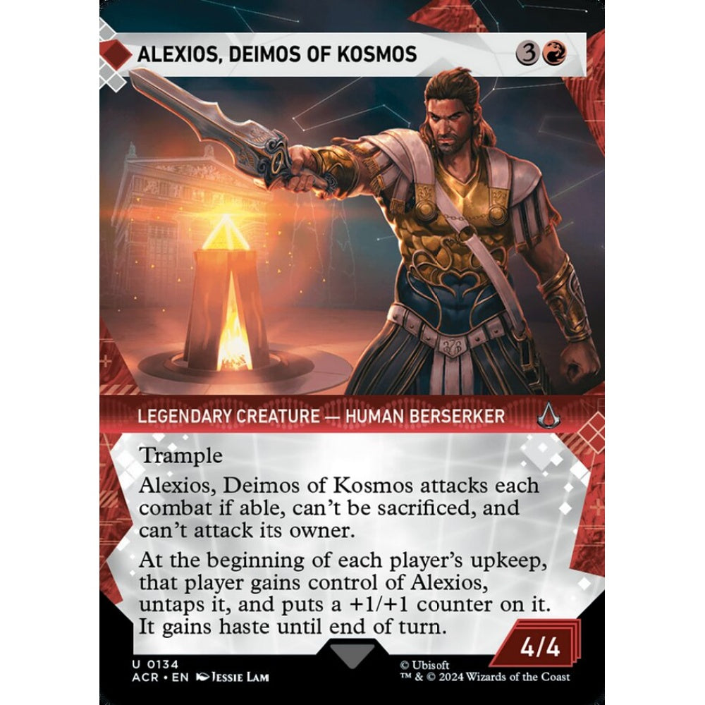 Alexios, Deimos of Kosmos uncommon 134 Magic the Gathering Assassin's Creed