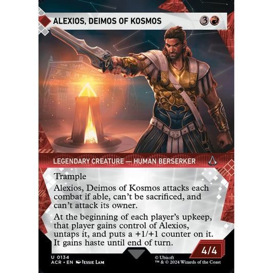 Alexios, Deimos of Kosmos uncommon 134 Magic the Gathering Assassin's Creed