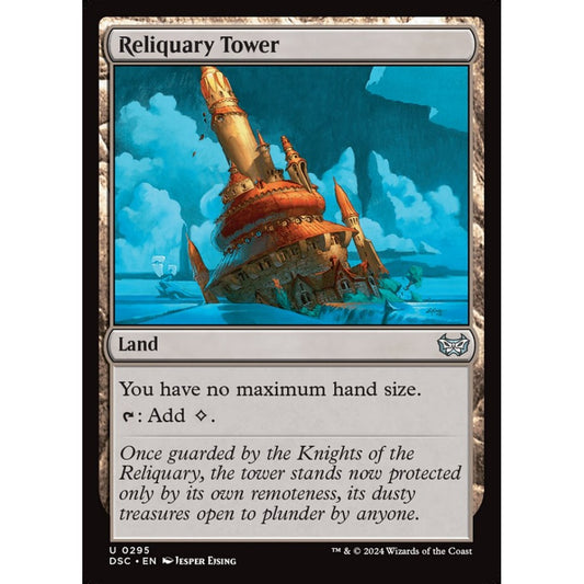 Reliquary Tower, 295, uncommon, Magic: The Gathering, Duskmourn: House of Horror
