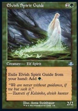 Elvish Spirit Guide - Dominaria Remastered: Extras (Uncommon) [XDMR-338]